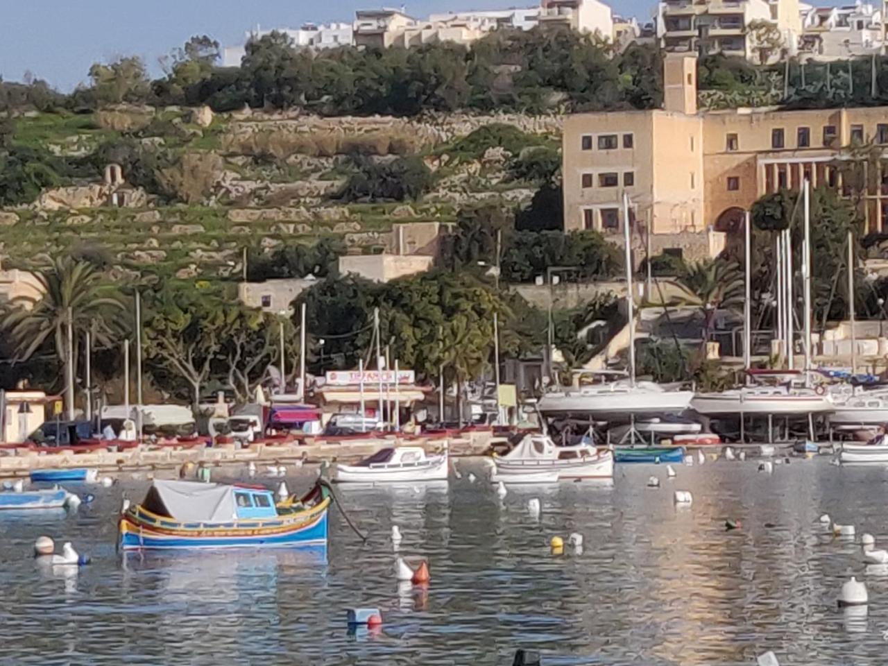 Panoramic Penthouse In Marsascala Which Enjoys Sea And Country Views Appartement Marsaskala Buitenkant foto